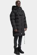 La Haine Inside Us | AW24 - Padded nylon hooded puffer parkas