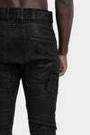 D-Hygen | AW25 - Coated denim pants, ST107-0325A