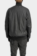 69 by Isaac Sellam | AW24 - Reflective high neck bomber jacket