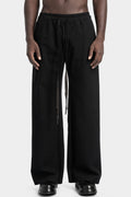 69 by Isaac Sellam | AW24 - Brushed ribbed cotton oversized pants