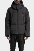 JG1 by GALL | Detachable hood down jacket, Black