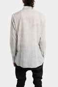 Masnada | SS25 - Lightweight over-dyed marble shirt