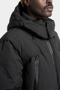 JG1 by GALL | Detachable hood down jacket, Black