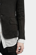 Masnada | SS25 - Lightweight collarless blazer