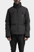 JG1 by GALL | Detachable hood down jacket, Black