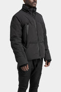 JG1 by GALL | Detachable hood down jacket, Black