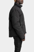 JG1 by GALL | Detachable hood down jacket, Black