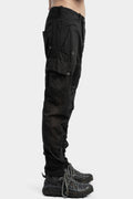 Masnada | SS25 - Flap pocket cotton gauze pants