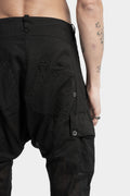 Masnada | SS25 - Flap pocket cotton gauze pants