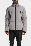 JG1 by GALL | Detachable hood down jacket, Slate Grey