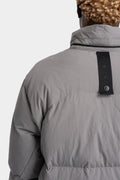 JG1 by GALL | Detachable hood down jacket, Slate Grey