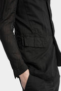 Masnada | SS25 - Hand painted over-dyed button up blazer