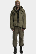 JG1 by GALL | Detachable hood down jacket, Army Green