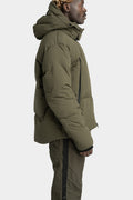 JG1 by GALL | Detachable hood down jacket, Army Green