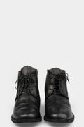 Incarnation | Low top laced leather boots w back zip