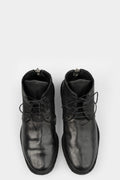 Incarnation | Low top laced leather boots w back zip