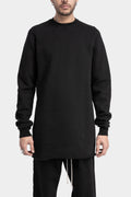 Rick Owens DRKSHDW | AW24 Porterville - Crewneck cuffed sweatshirt, Felpa