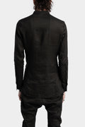 Masnada | SS25 - Collarless lightweight shirt