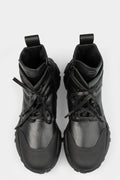 GALL | Mid top laced zip up boots