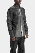 Rick Owens DRKSHDW | AW24 Porterville - Slanttered denim shirt