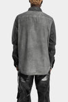 Rick Owens DRKSHDW | AW24 Porterville - Slanttered denim shirt