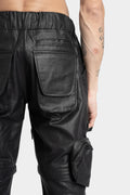 GALL | AW24 - Slim vegan leather recoil pants