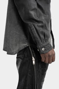 Rick Owens DRKSHDW | AW24 Porterville - Slanttered denim shirt