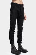 Metal thread suit pants