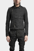 Masnada | SS25 - Coated biker jacket
