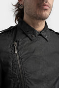 Masnada | SS25 - Coated biker jacket