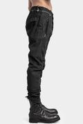 Cold dyed slim fit pants