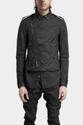 Masnada | SS25 - Coated biker jacket