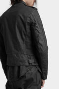 Masnada | SS25 - Coated biker jacket