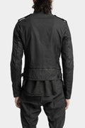 Masnada | SS25 - Coated biker jacket