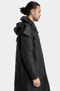 Masnada | AW24 - Down padded waxed cotton ripstop two layer Parkas