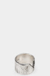 Enri Mars | Fractured black diamonds silver ring