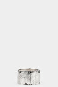 Enri Mars | TANKE Black diamonds large silver ring