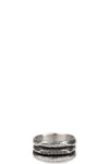Enri Mars | Black diamond crest ring
