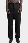 Forme D'Expression | AW25 - Structured wool pull-on pants, HP036 B35F
