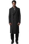 Forme D'Expression | AW26 - Double breasted wool cashmere chester coat, Anthracite UC031