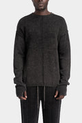 GALL | AW25 - Inverted knit crewneck sweater, 18