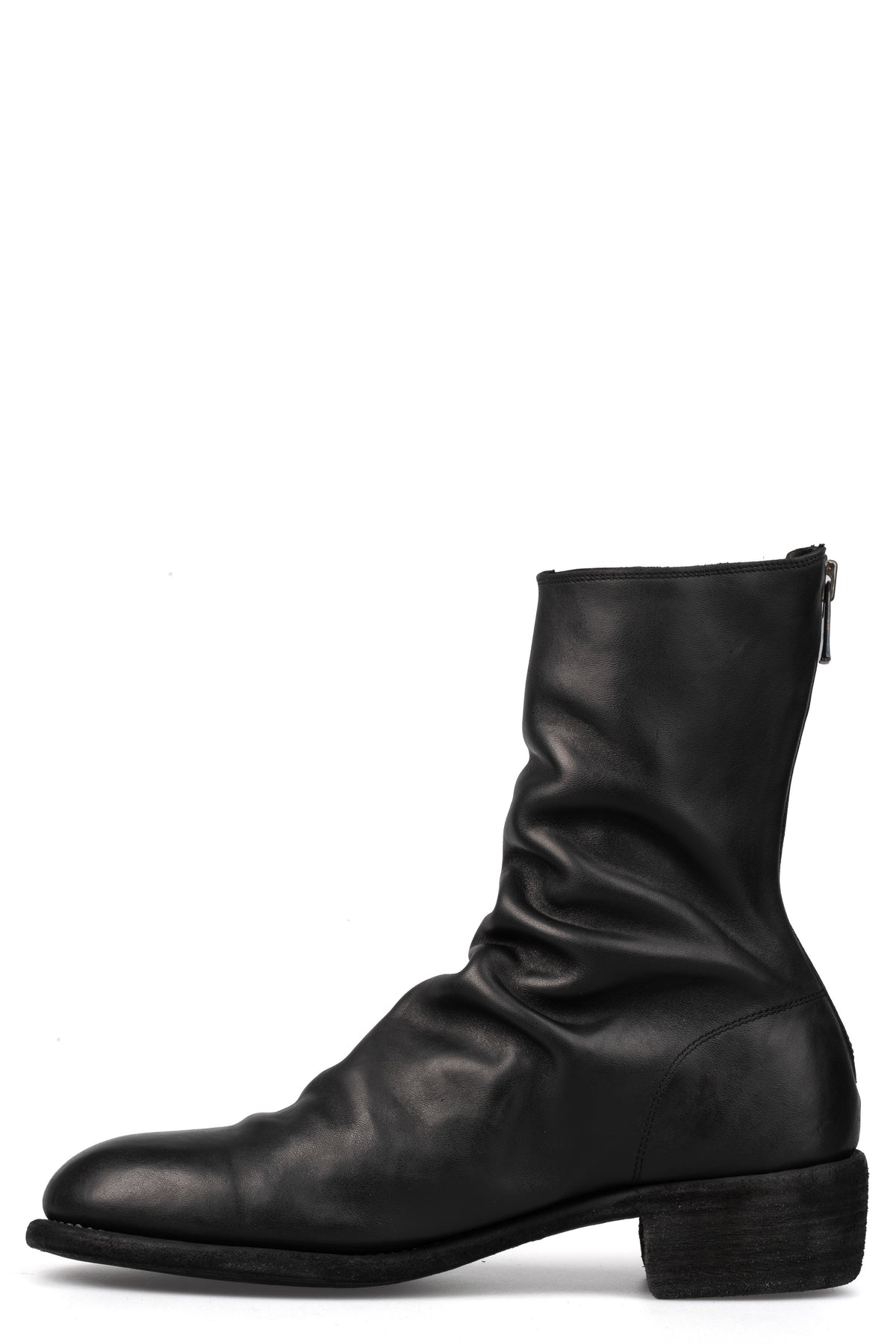 GUIDI - Back zip leather boots 788X
