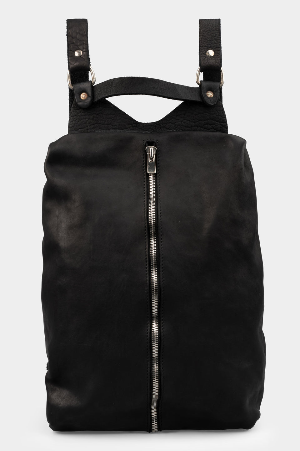 Zip leather backpack | PG2
