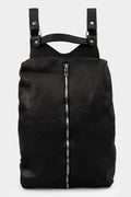 GUIDI | PG2 Lined zip leather backpack