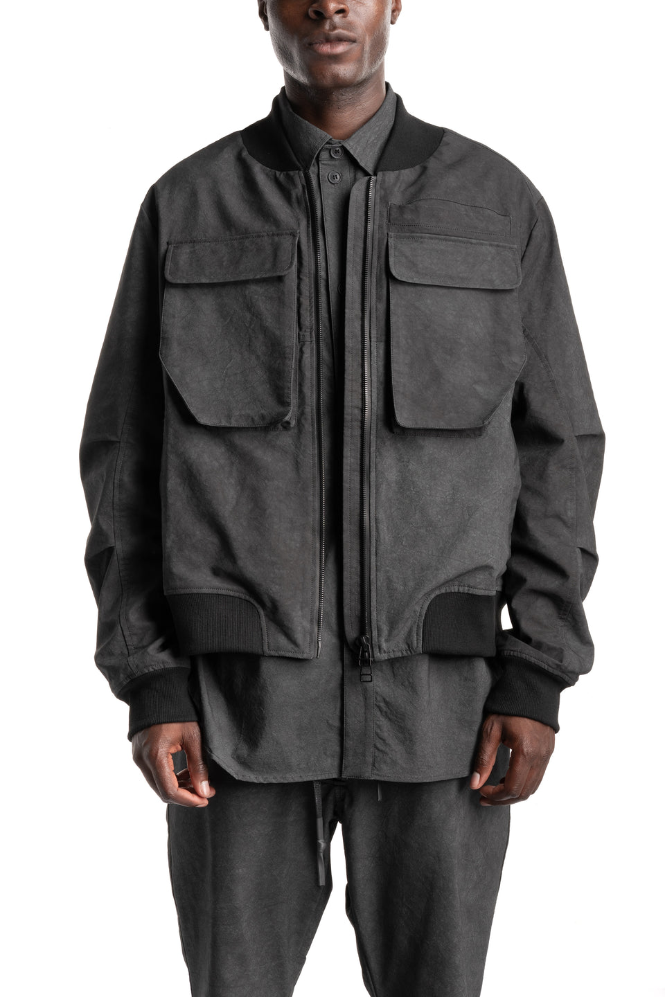 Cargo Drifter Bomber Jacket