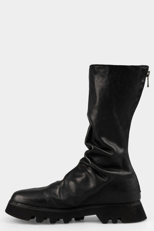 Guidi Blake stitch back zip high boots ZO09V