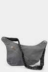 Isaac Sellam | SS25 - Crossbody leather bag, Grey reflective