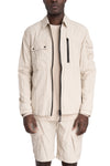 JG1 | SS26 - Hybrid utility shirt, Ivory 13