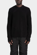 JG1 by Justin Gall | AW25 - Cotton knit pullover, JG1_AW25-16