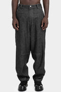 Joe Chia | AW25 - Curved denim pants, PA2505